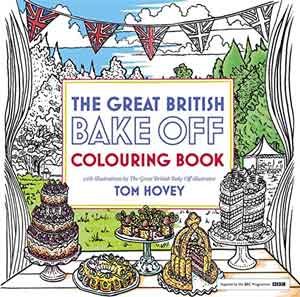 great british bake off coloring book