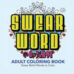 swear word coloring book